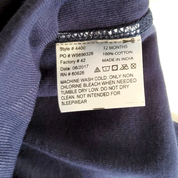 Red Sox baby bodysuit baseball unisex boys girls 12 months spring summer - Picture 6 of 7